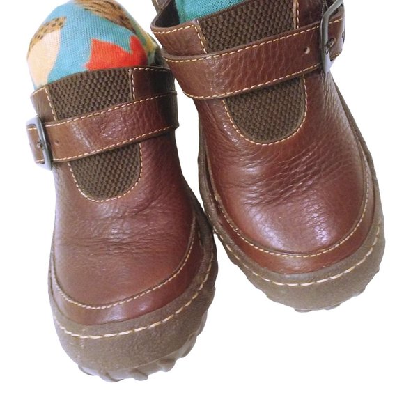 Born Handcrafted Footwear MJ18 Utility Slide -8M Comfort Strap Duty-Tread Brown - Picture 5 of 12